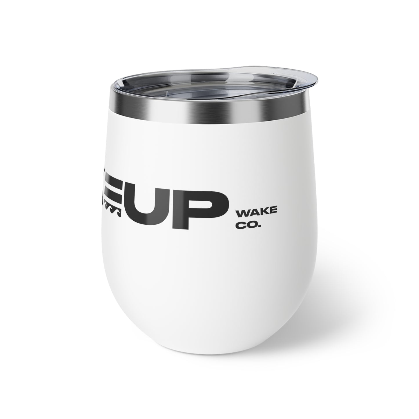 Wake Up Copper Insulated Cup - 12oz Travel Mug for Coffee and Tea Lovers