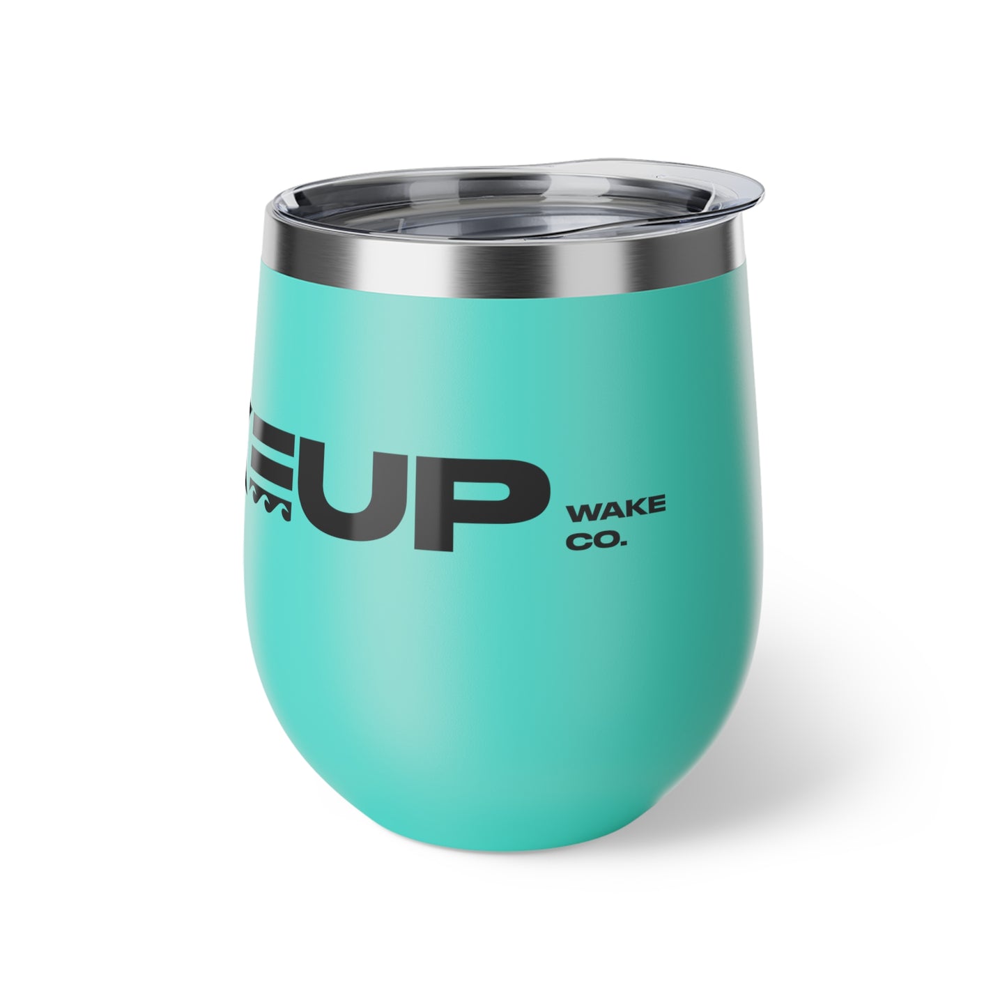 Wake Up Copper Insulated Cup - 12oz Travel Mug for Coffee and Tea Lovers