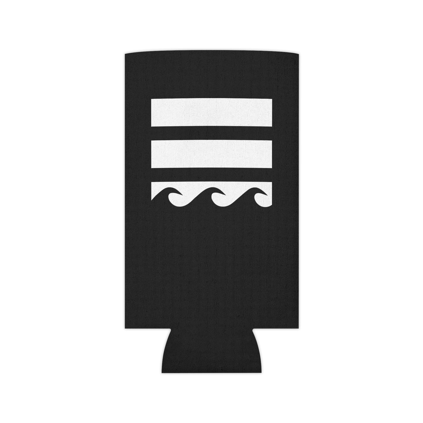 Black WakeUp Slim Can Co.ver