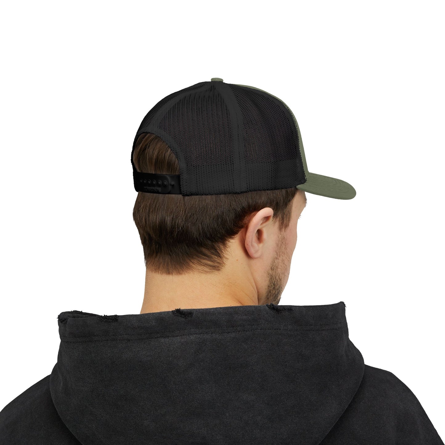 Wake Up Snapback (curved-bill) Trucker Hat