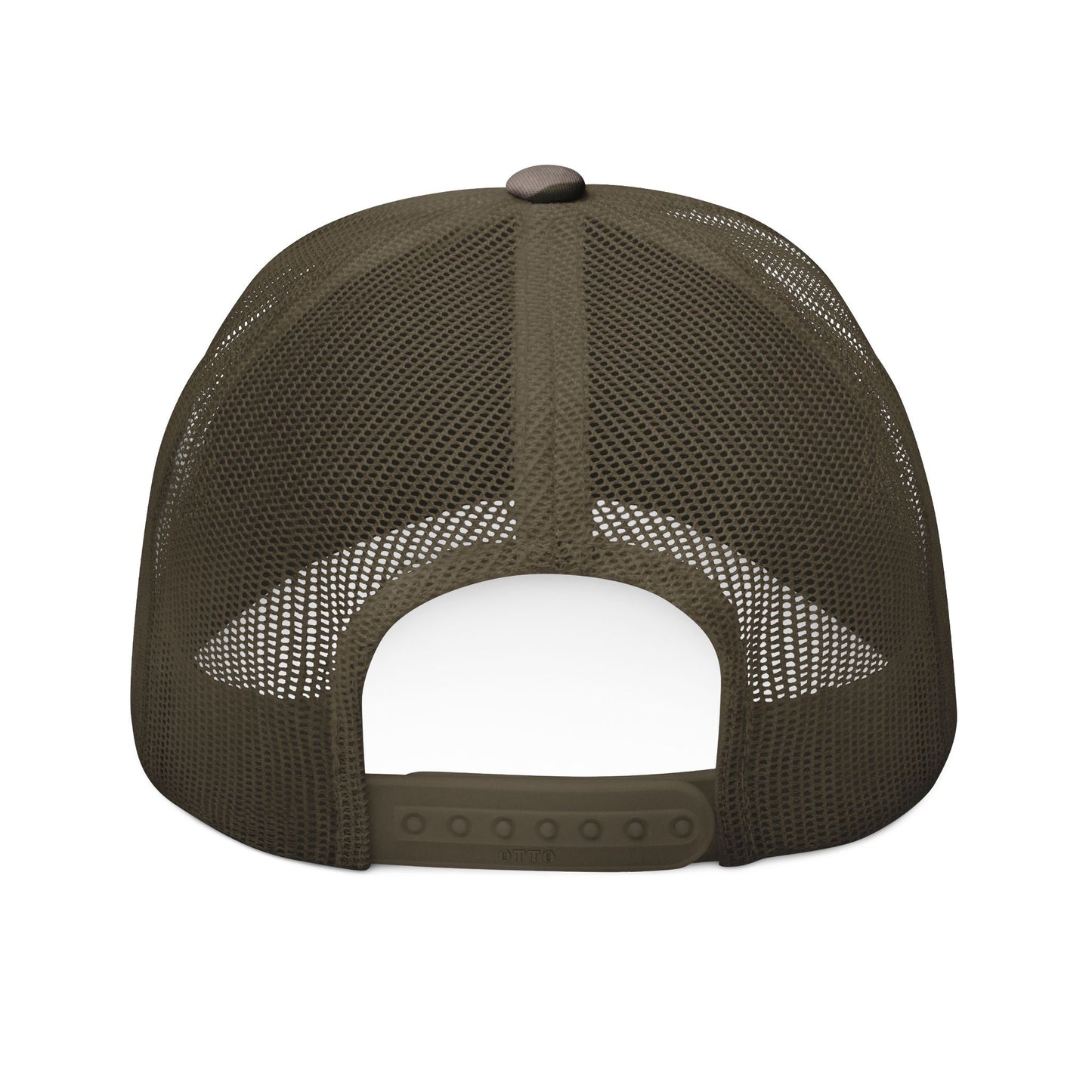 Wake Up Camouflage Trucker Hat