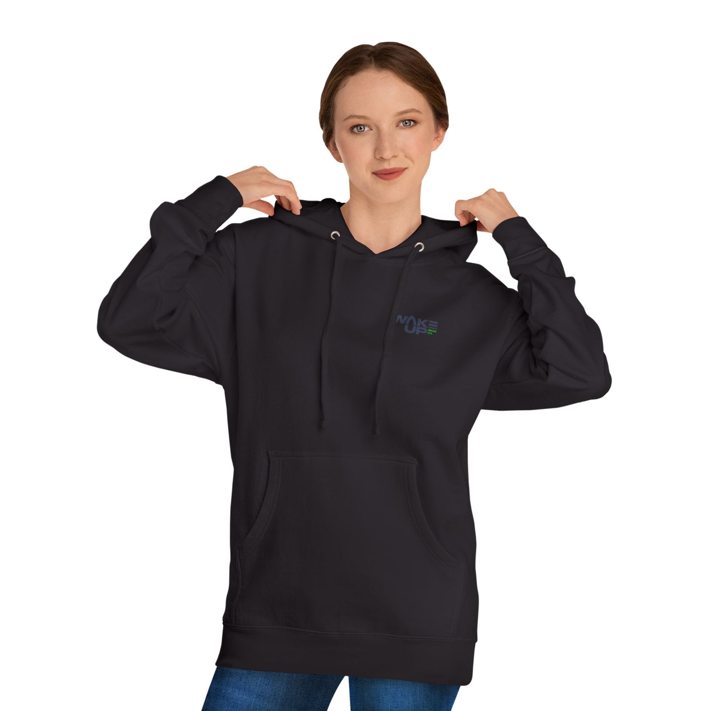 Graphite logo'd Hoodie