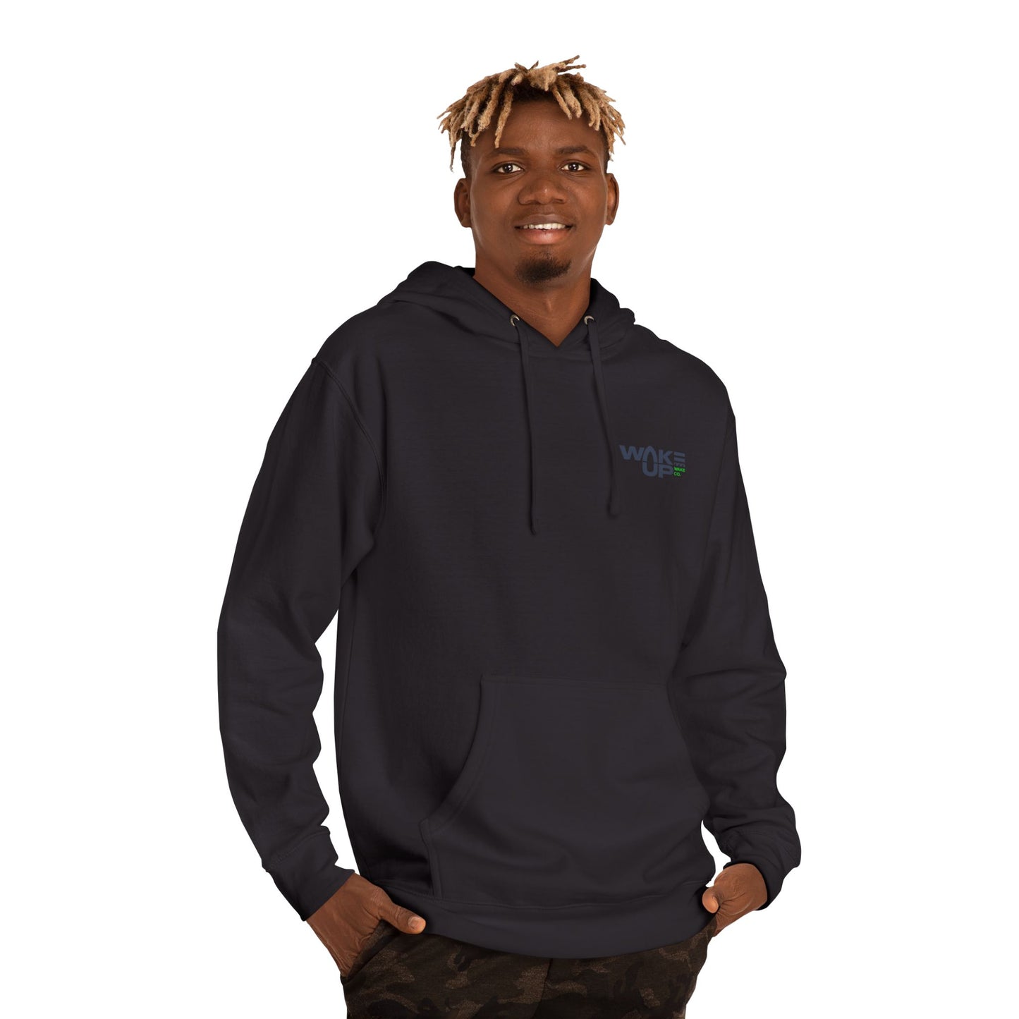 Graphite logo'd Hoodie