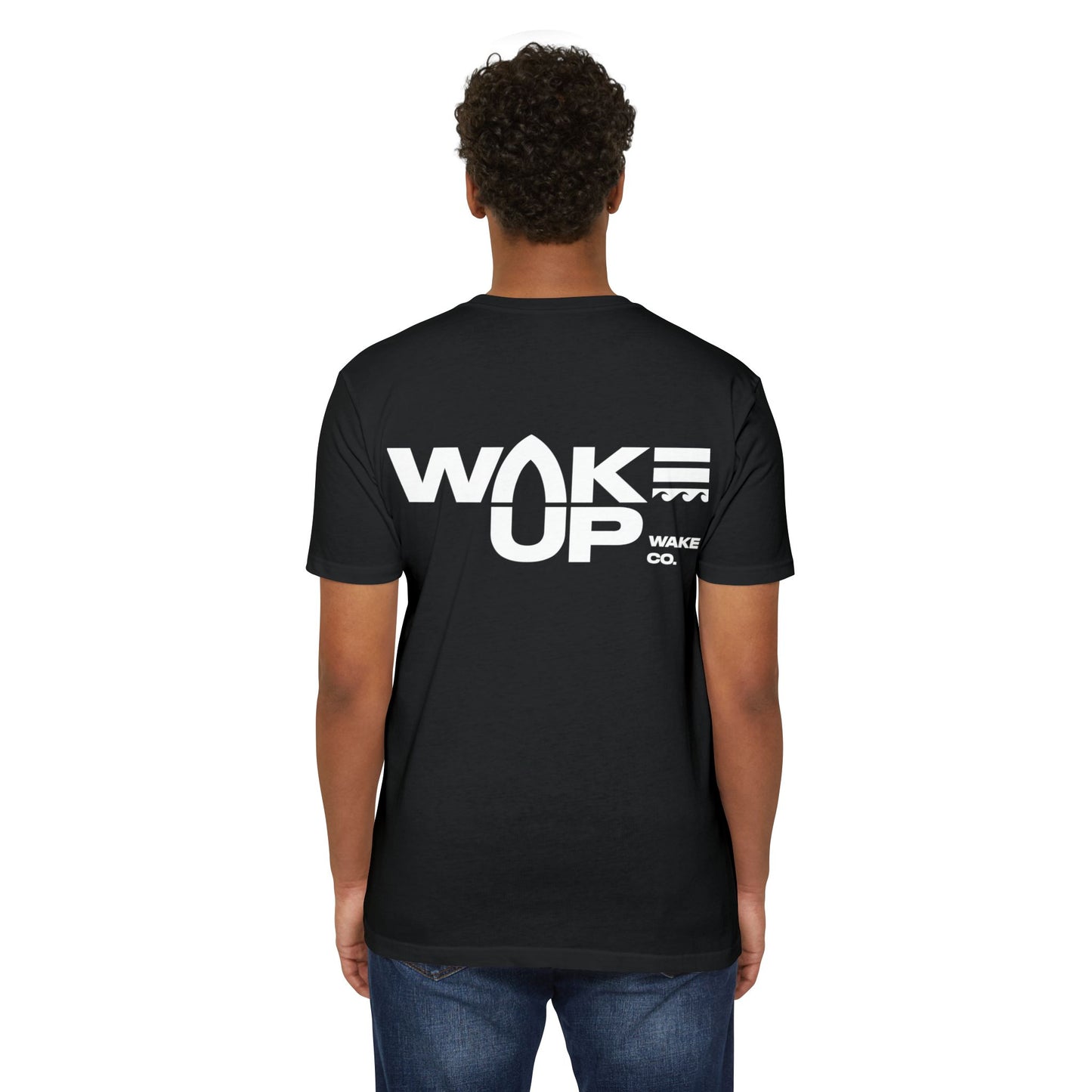 Wake Up-E- Unisex CVC Jersey T-shirt – Casual Comfort for Every Day