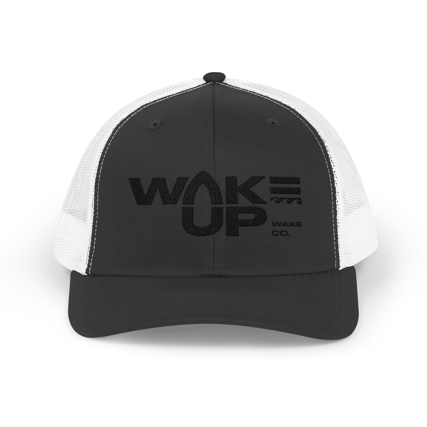 Wake Up Snapback (curved-bill) Trucker Hat
