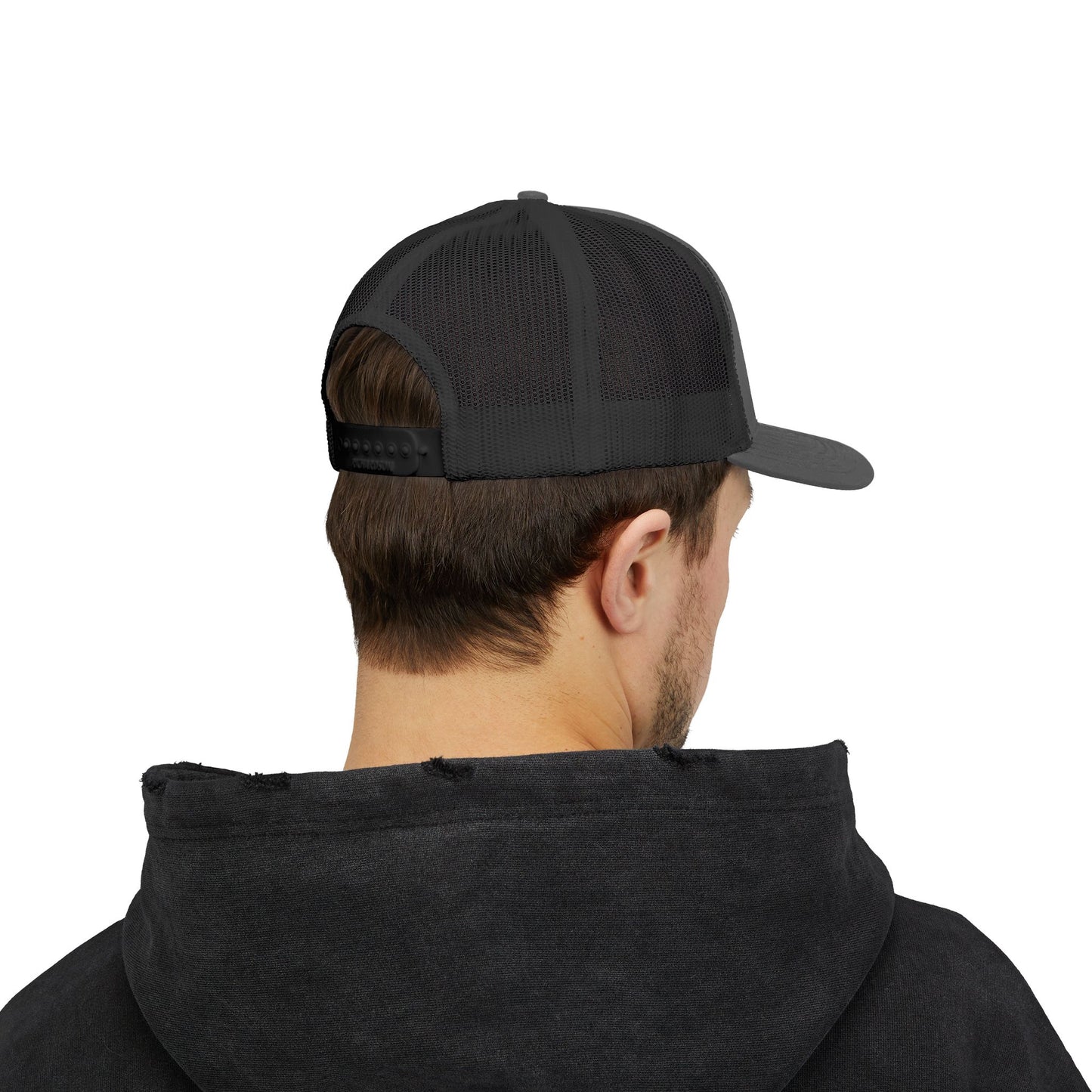 Wake Up Snapback (curved-bill) Trucker Hat