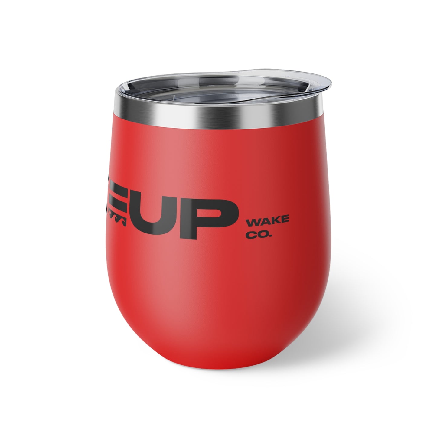 Wake Up Copper Insulated Cup - 12oz Travel Mug for Coffee and Tea Lovers