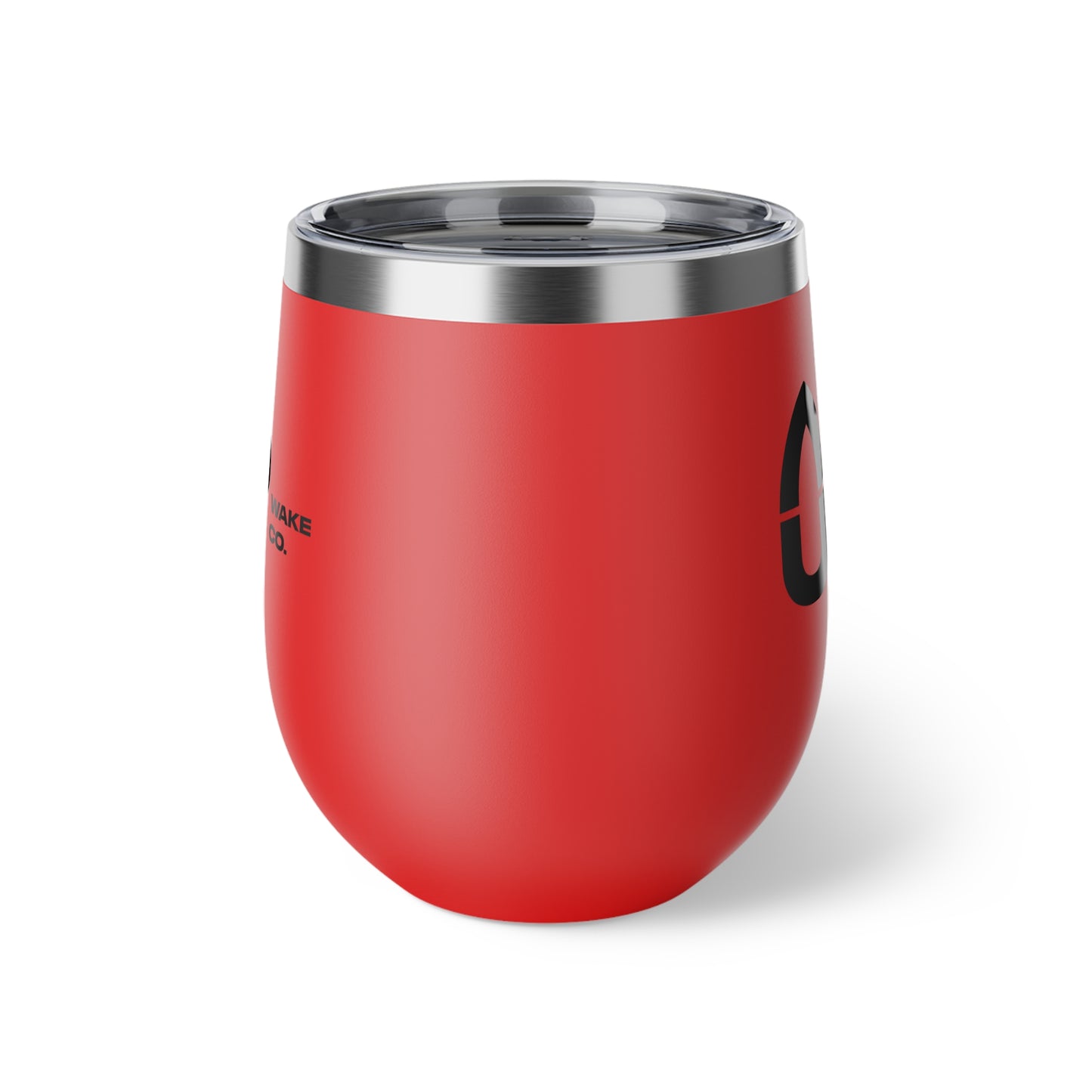 Wake Up Copper Insulated Cup - 12oz Travel Mug for Coffee and Tea Lovers