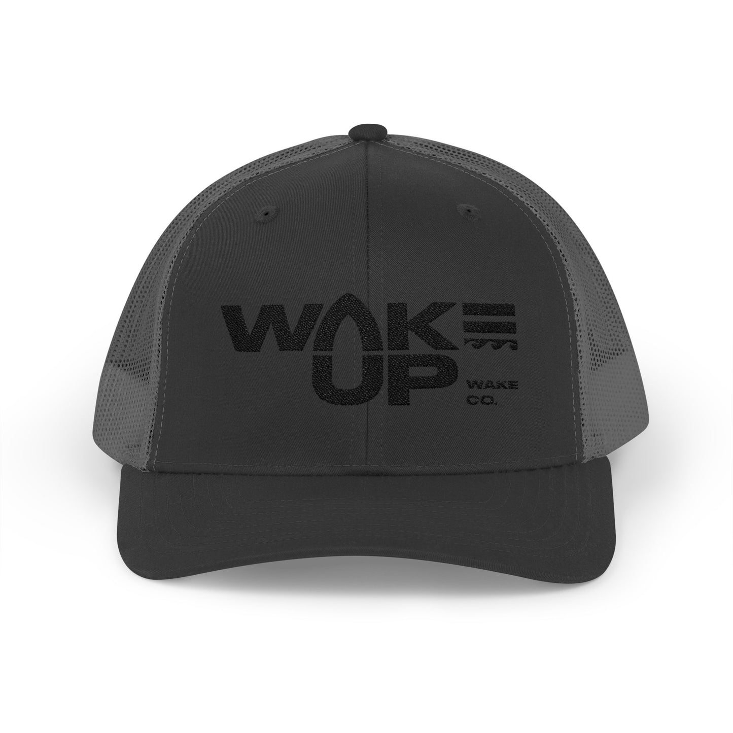Wake Up Snapback (curved-bill) Trucker Hat