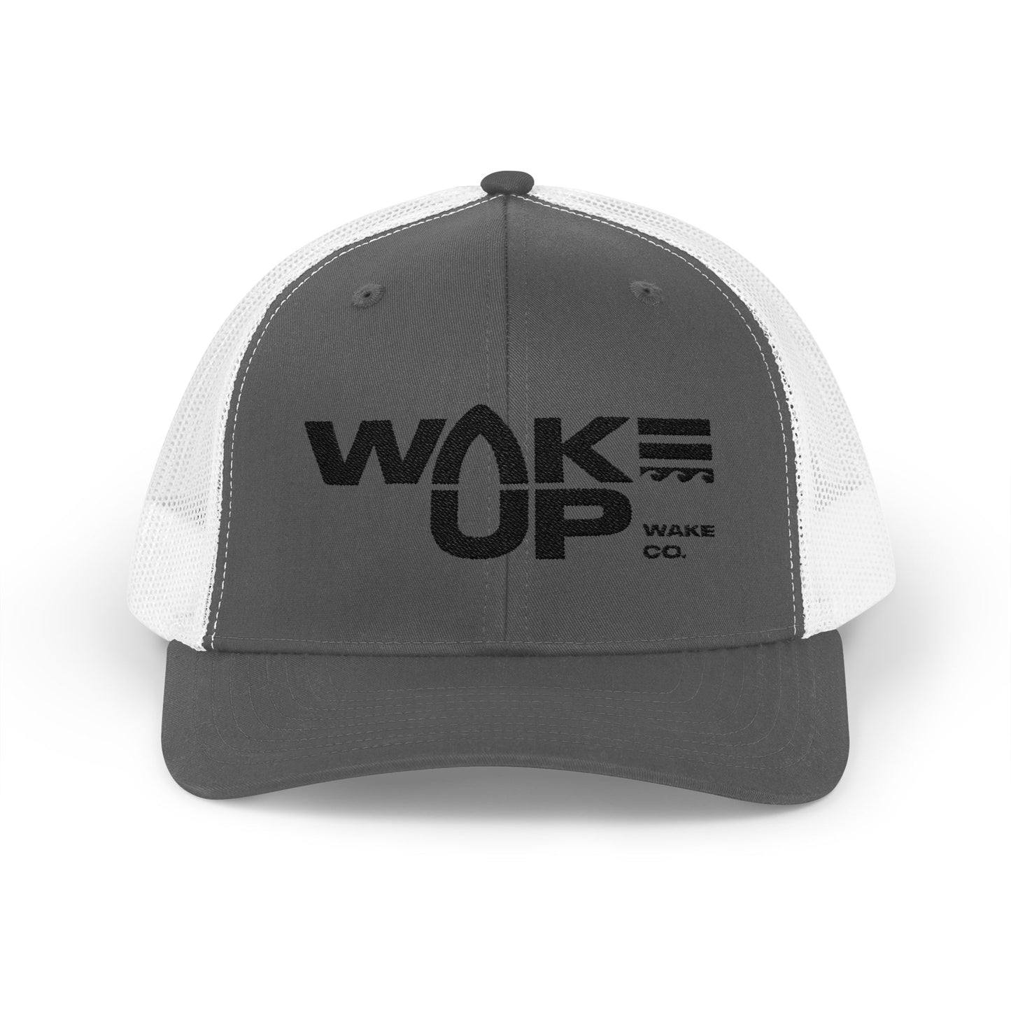 Wake Up Snapback (curved-bill) Trucker Hat