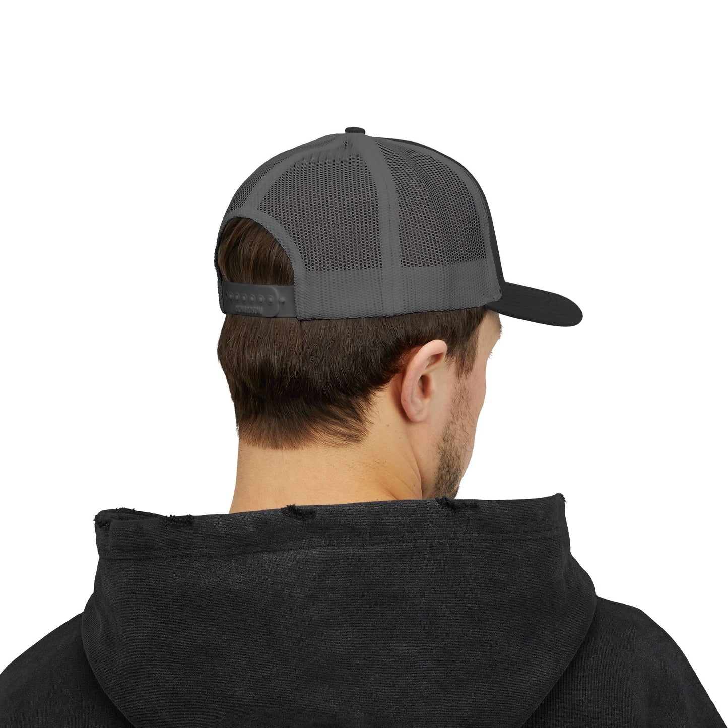 Wake Up Snapback (curved-bill) Trucker Hat