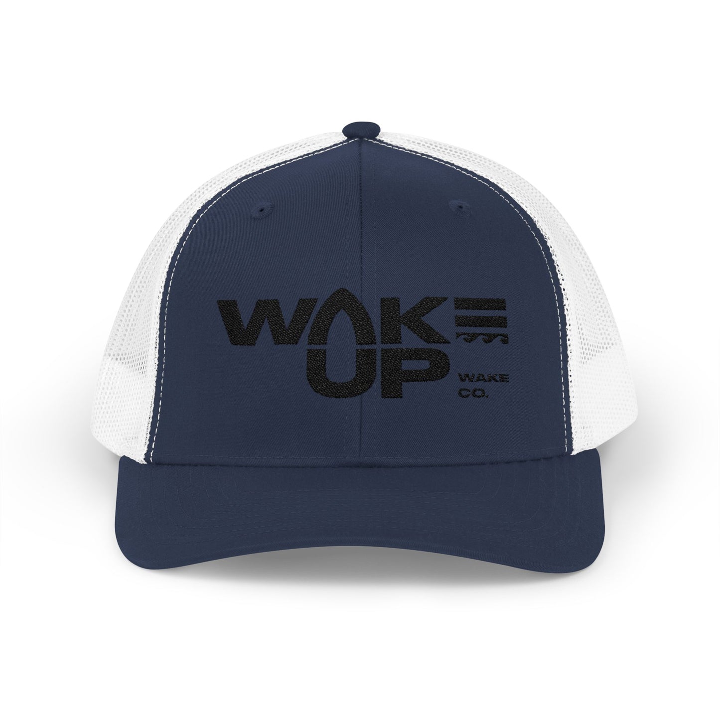 Wake Up Snapback (curved-bill) Trucker Hat