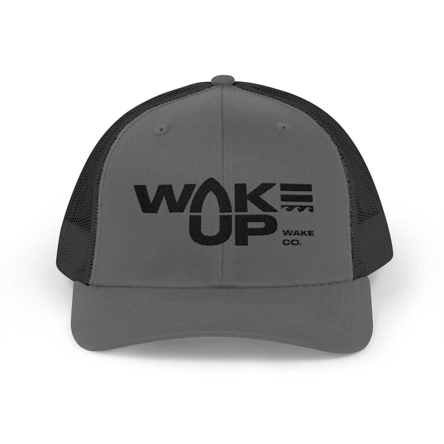 Wake Up Snapback (curved-bill) Trucker Hat