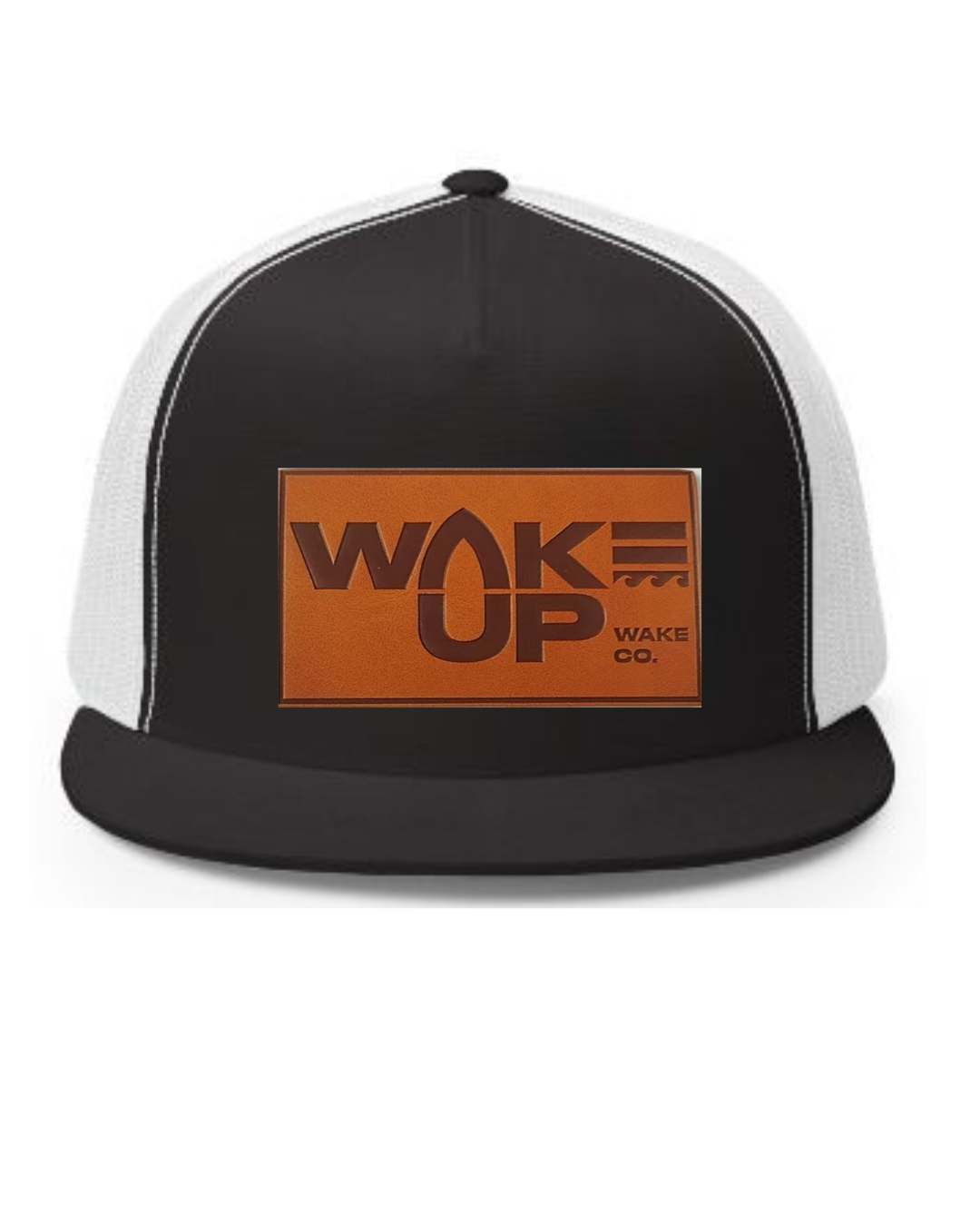 WakeUp Leather Patch Hat