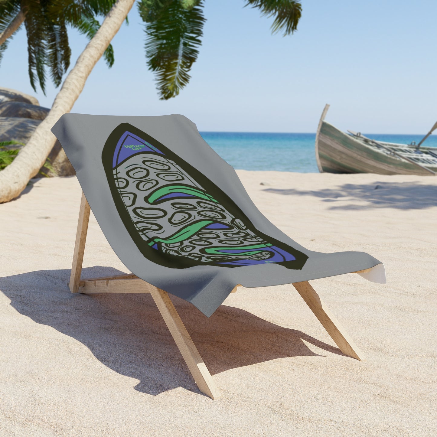 Surf Tentacle Beach Towel