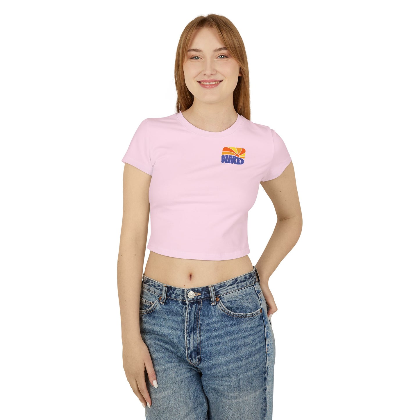 WakeUp Retro Vibes Women's Baby Tee