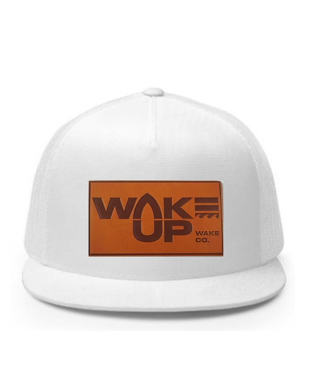 WakeUp Leather Patch Hat