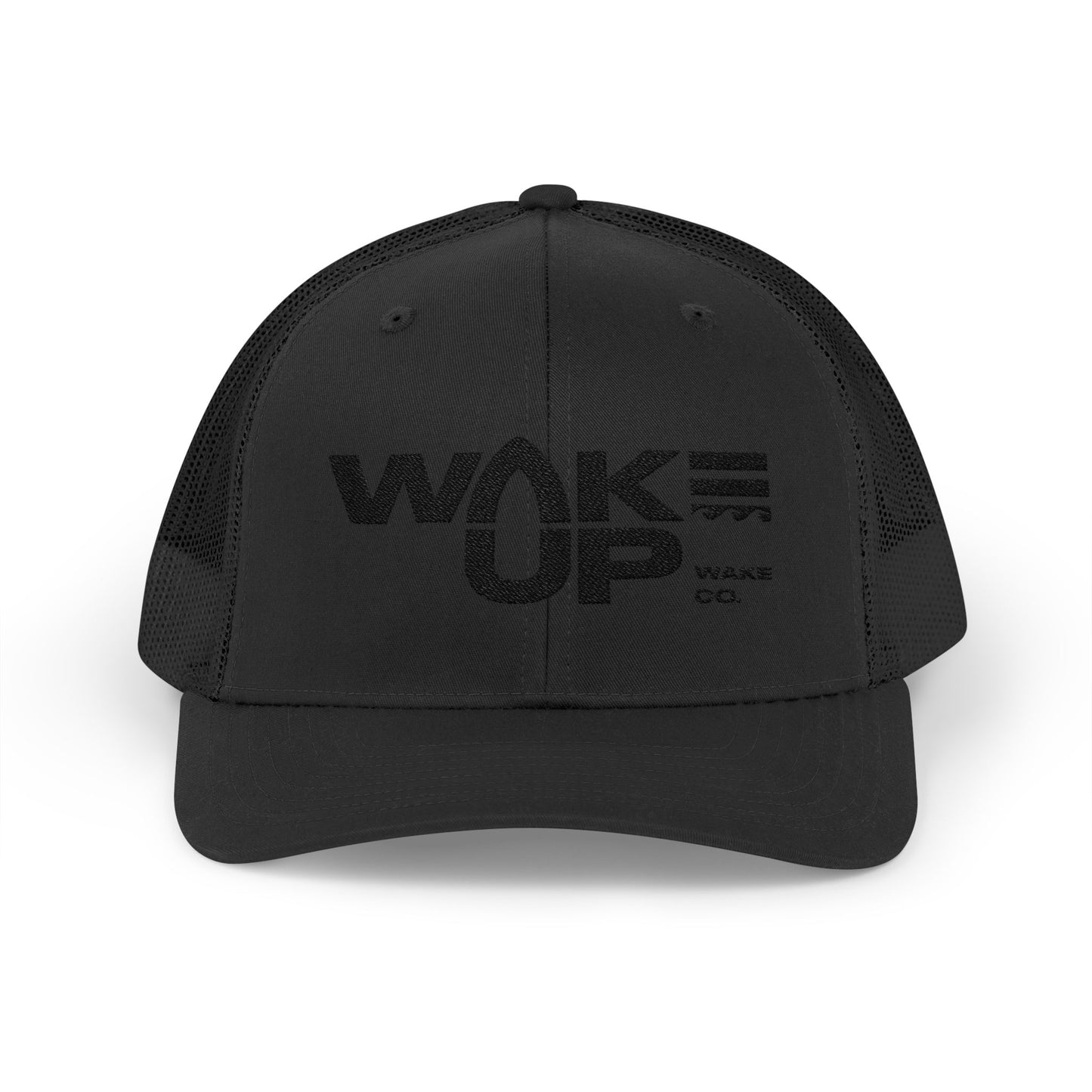 Wake Up Snapback (curved-bill) Trucker Hat