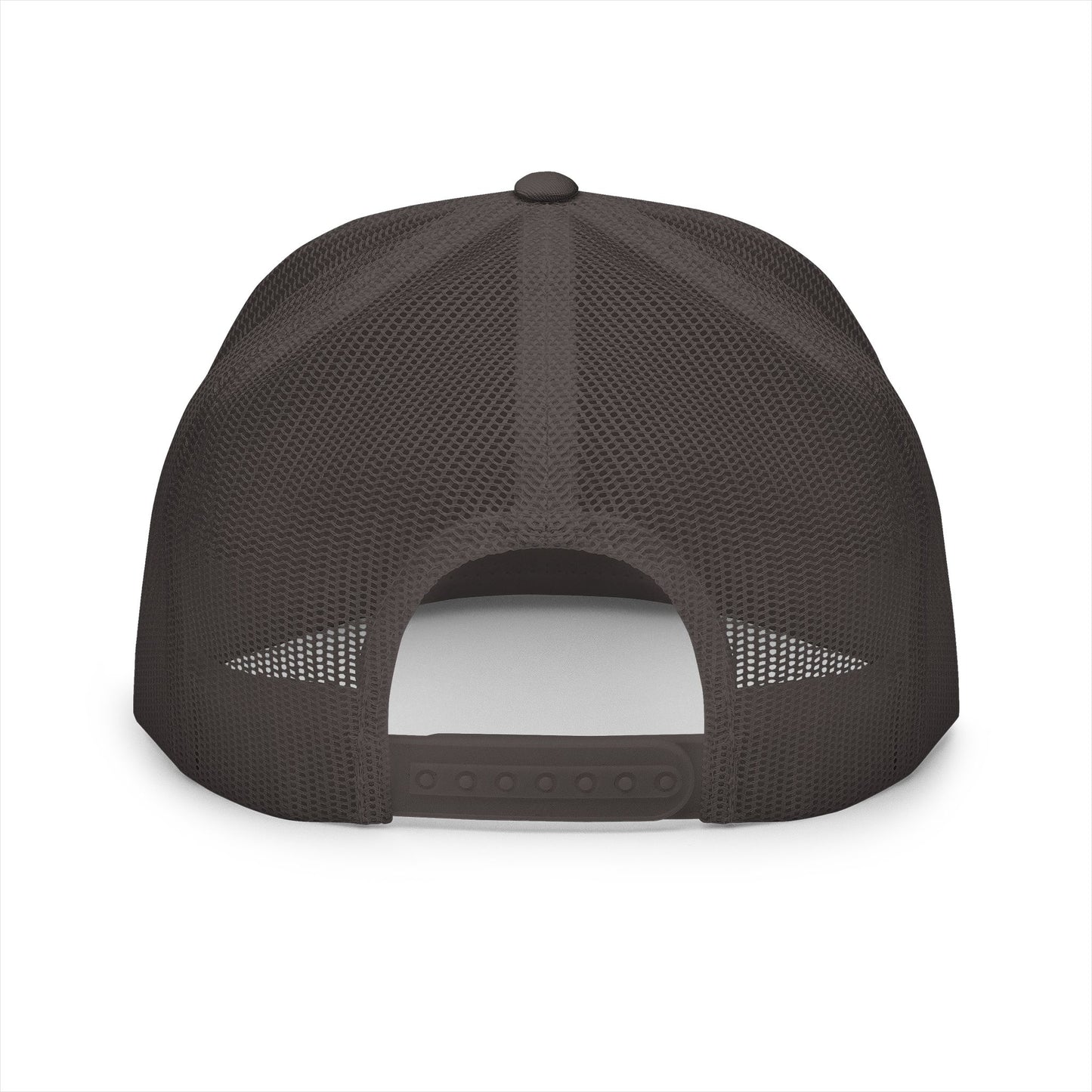 Wake Up Embroidered-White logo- 5 Panel Trucker Cap - Stylish and Comfortable