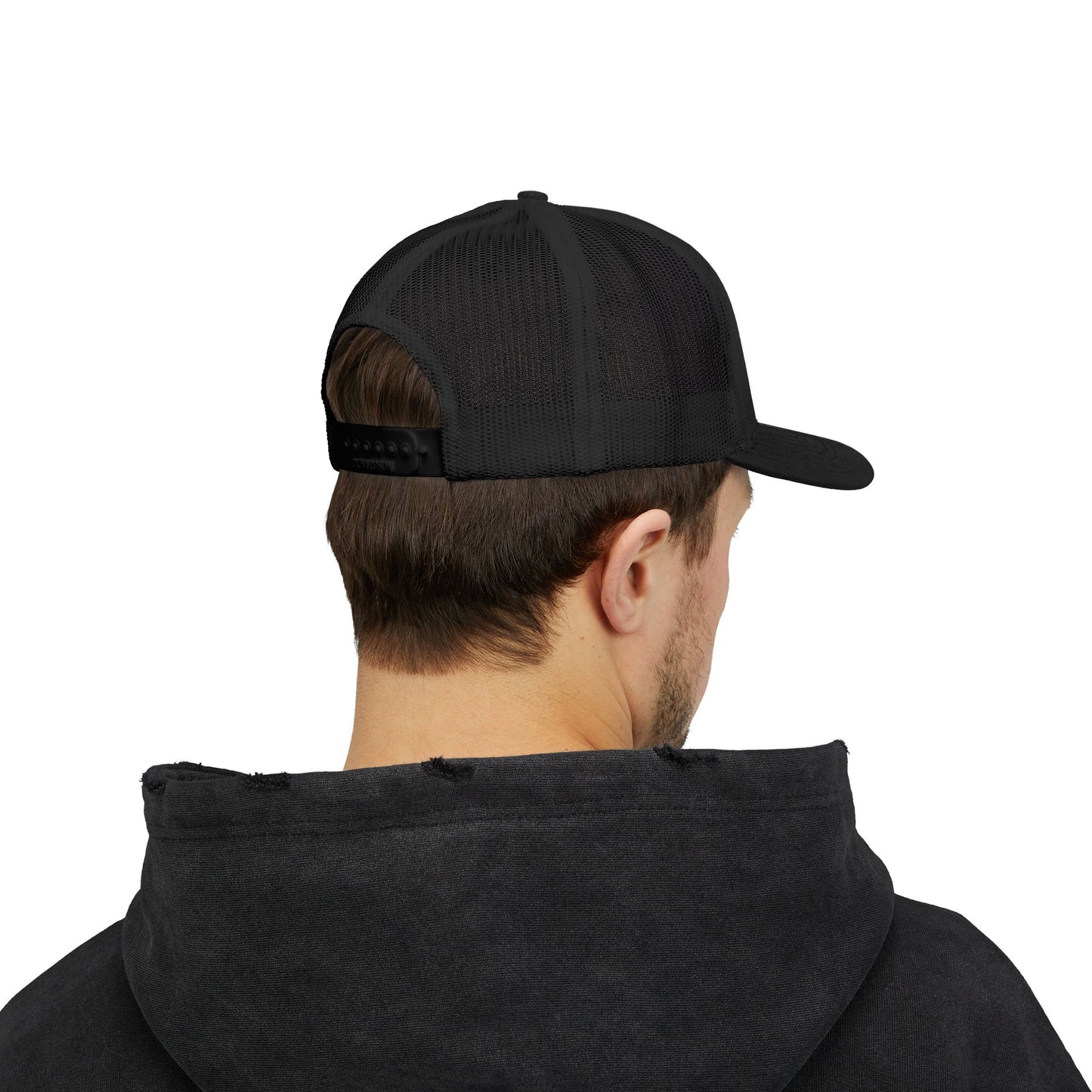 Wake Up Snapback (curved-bill) Trucker Hat