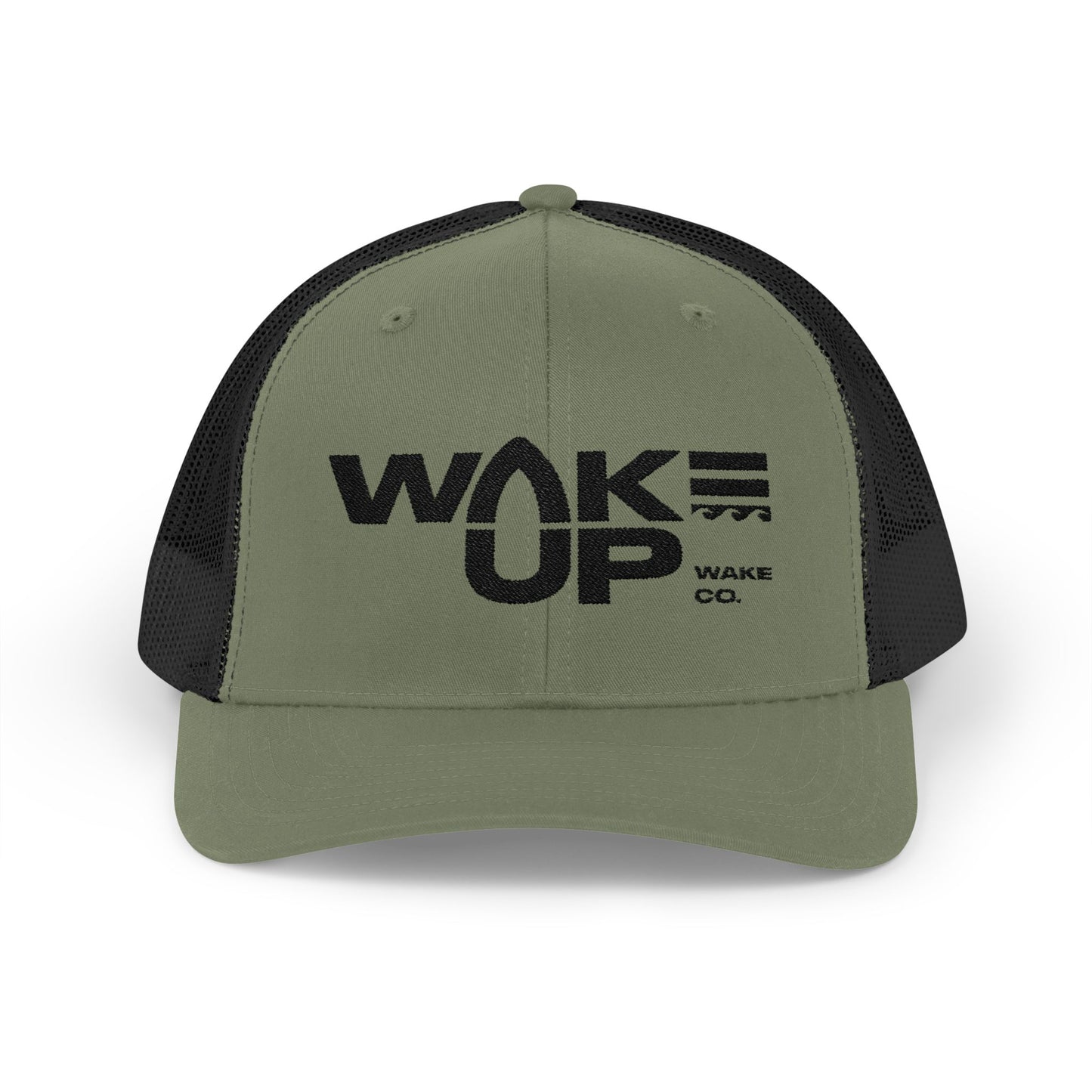 Wake Up Snapback (curved-bill) Trucker Hat